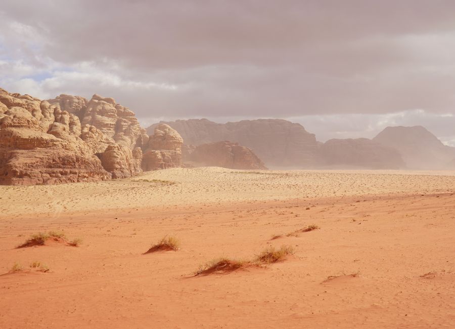 Wadi Rum, Jordan — skyline and landmarks · stay connected with a Wadi Rum eSIM from My Holiday SIM