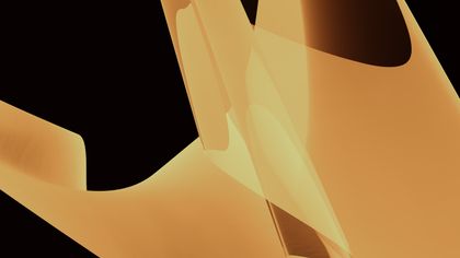 Abstract amber geometry on black, photo by Steve A Johnson on Pexels