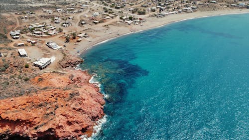 Aerial Photography of Beach