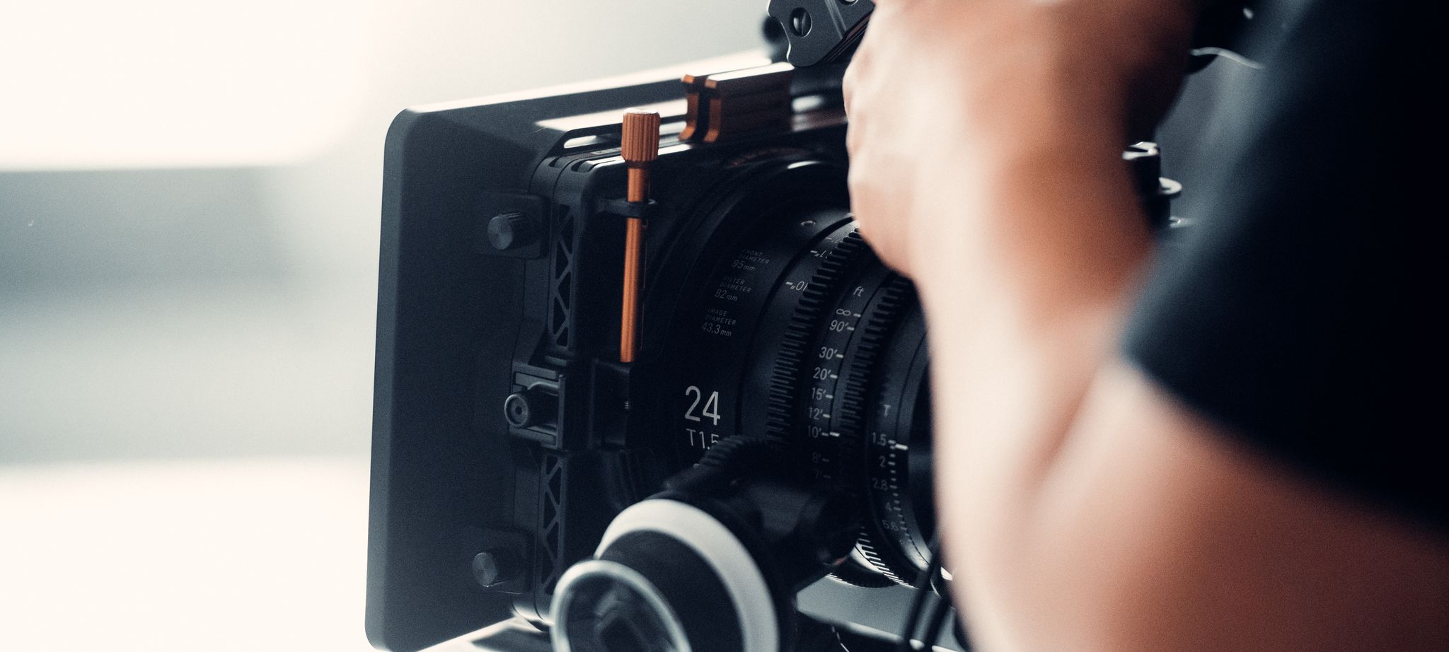 Director reviewing a shot on a monitor