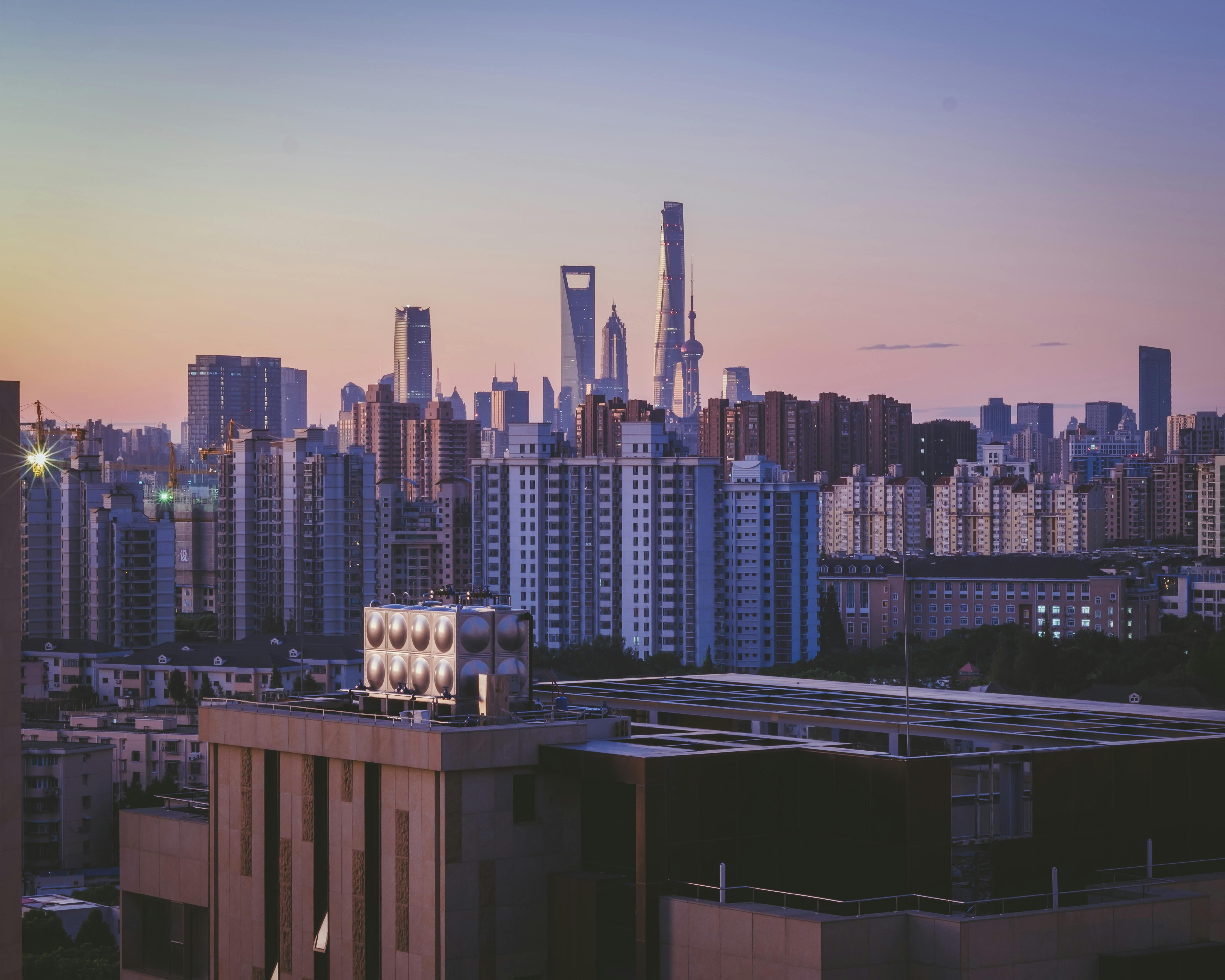 Free stock photo of shanghai, sunrise