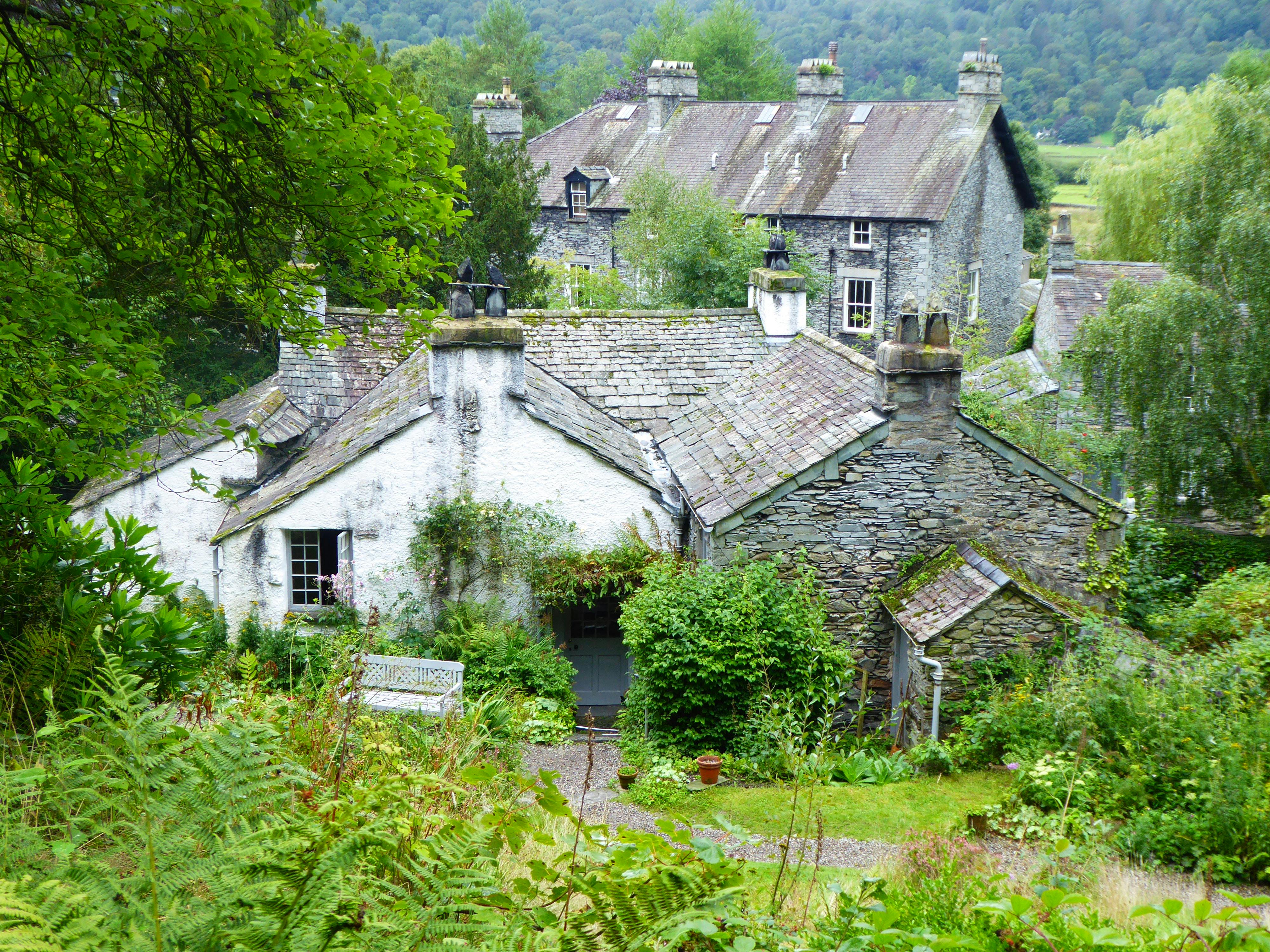 ウィリアムワーズワースの家 グラスミアイギリス レイクランドの無料の写真素材