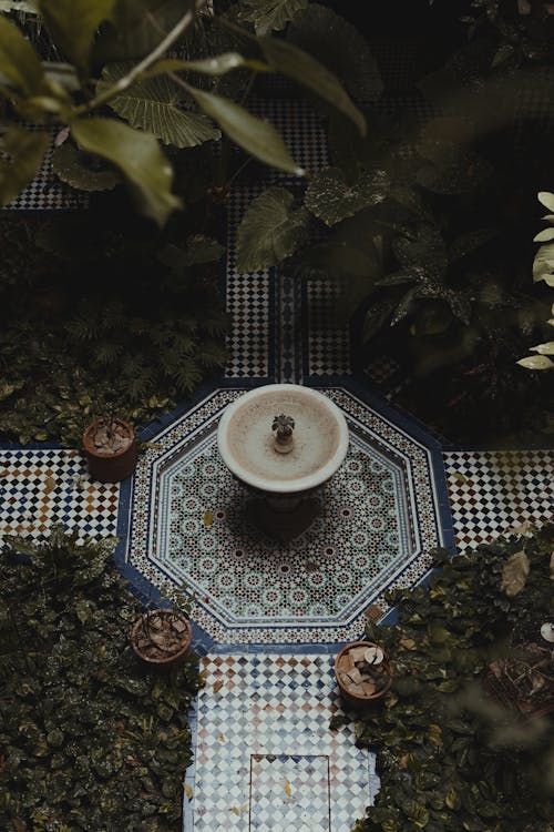 Fountain in a Moroccan Garden 