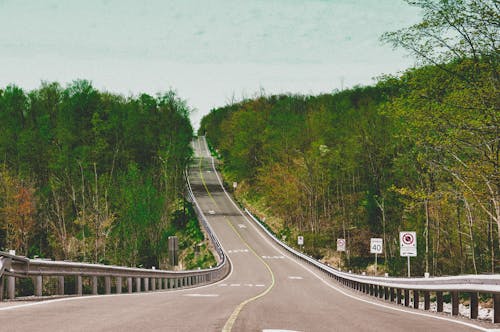 Free stock photo of distant, highwa, road