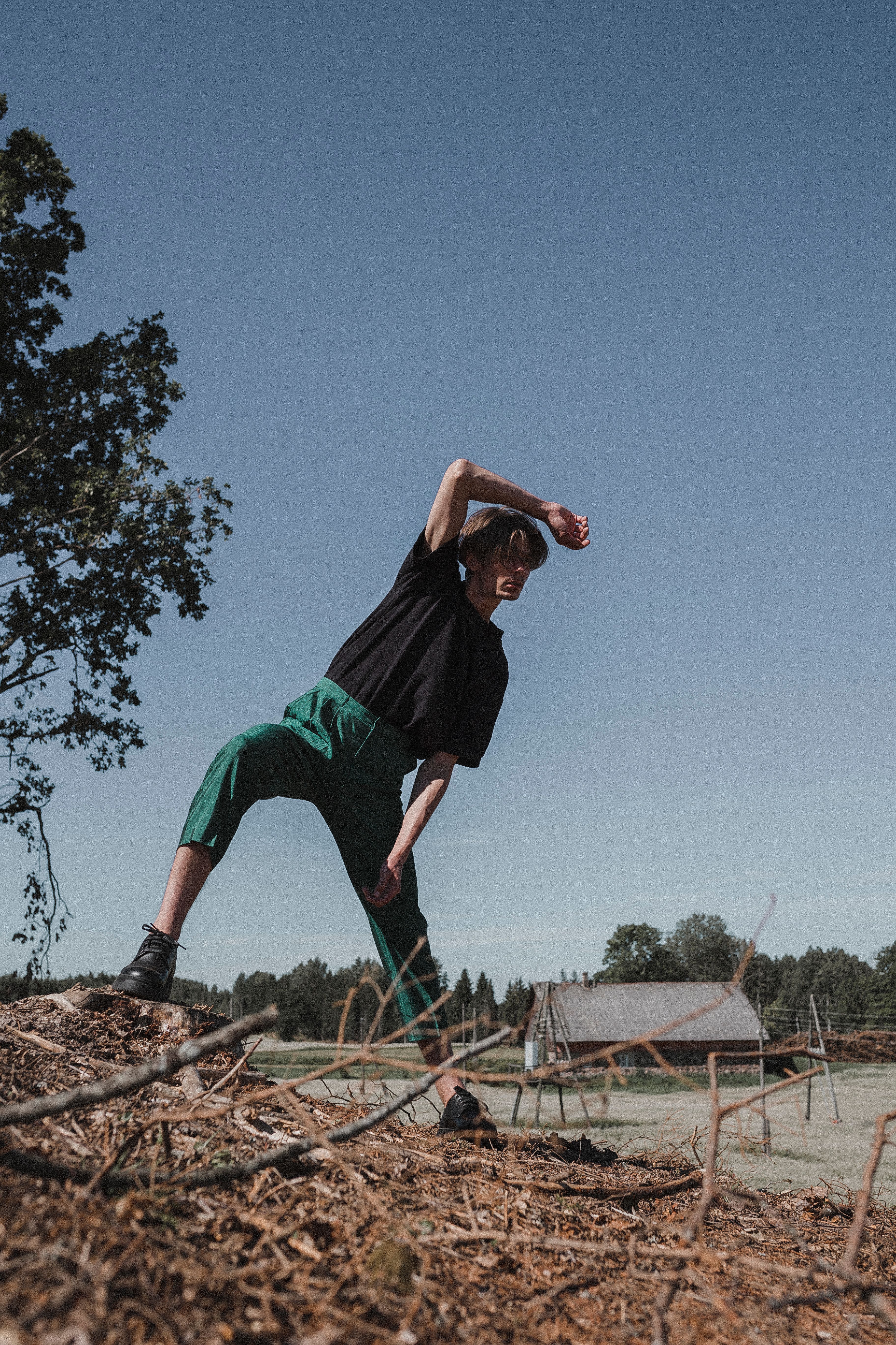 Young Man Posing Outdoors · Free Stock Photo