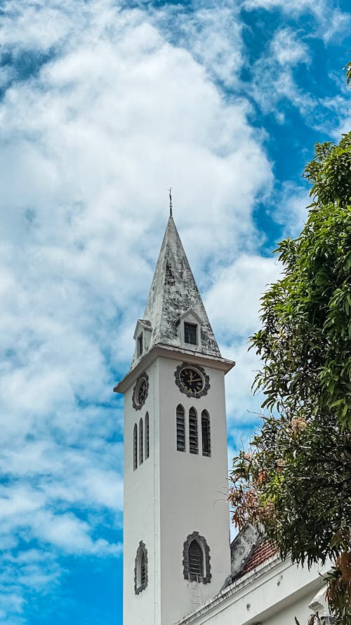 View of a Church Tower