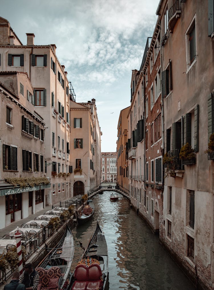 A Canal In Venice