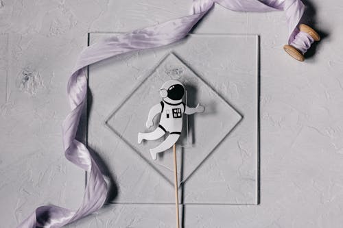 Paper Cutout of an Astronaut 