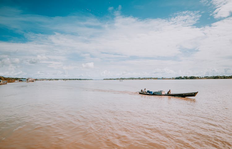 Boat On River