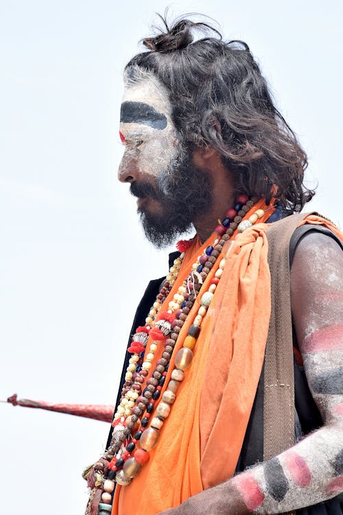 Man Wearing Traditional Clothes