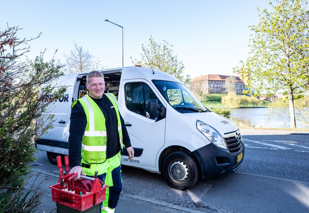 Rally Plumbing service van ready for a call