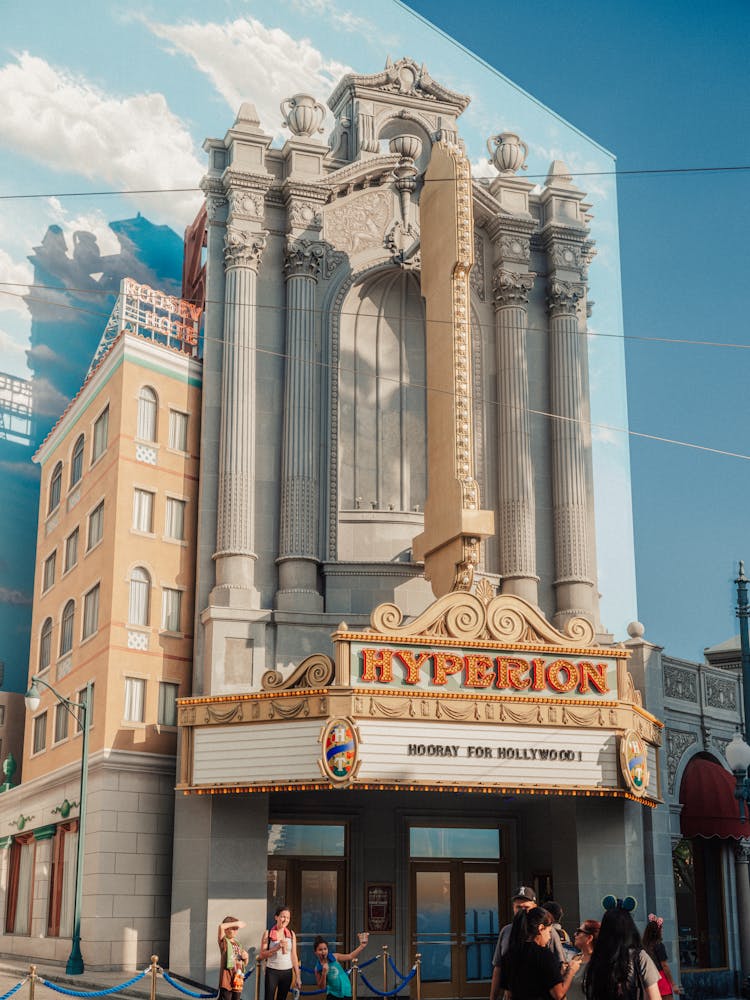 Facade Of The Hyperion Theater