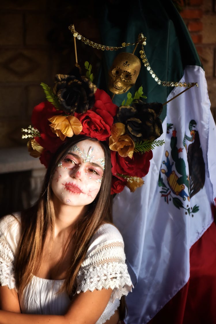 Photo Of Woman With Creative Makeup