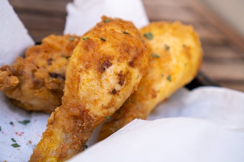 Free Close-Up Photo of Fried Chicken Stock Photo