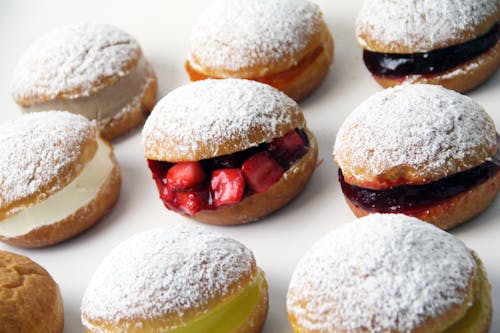 Photos gratuites de donut, donuts, jour pączki
