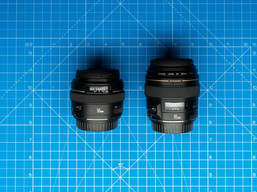 Comparação de tamanho entre objetivas APS-C TTArtisan, Viltrox e Sigma 30mm