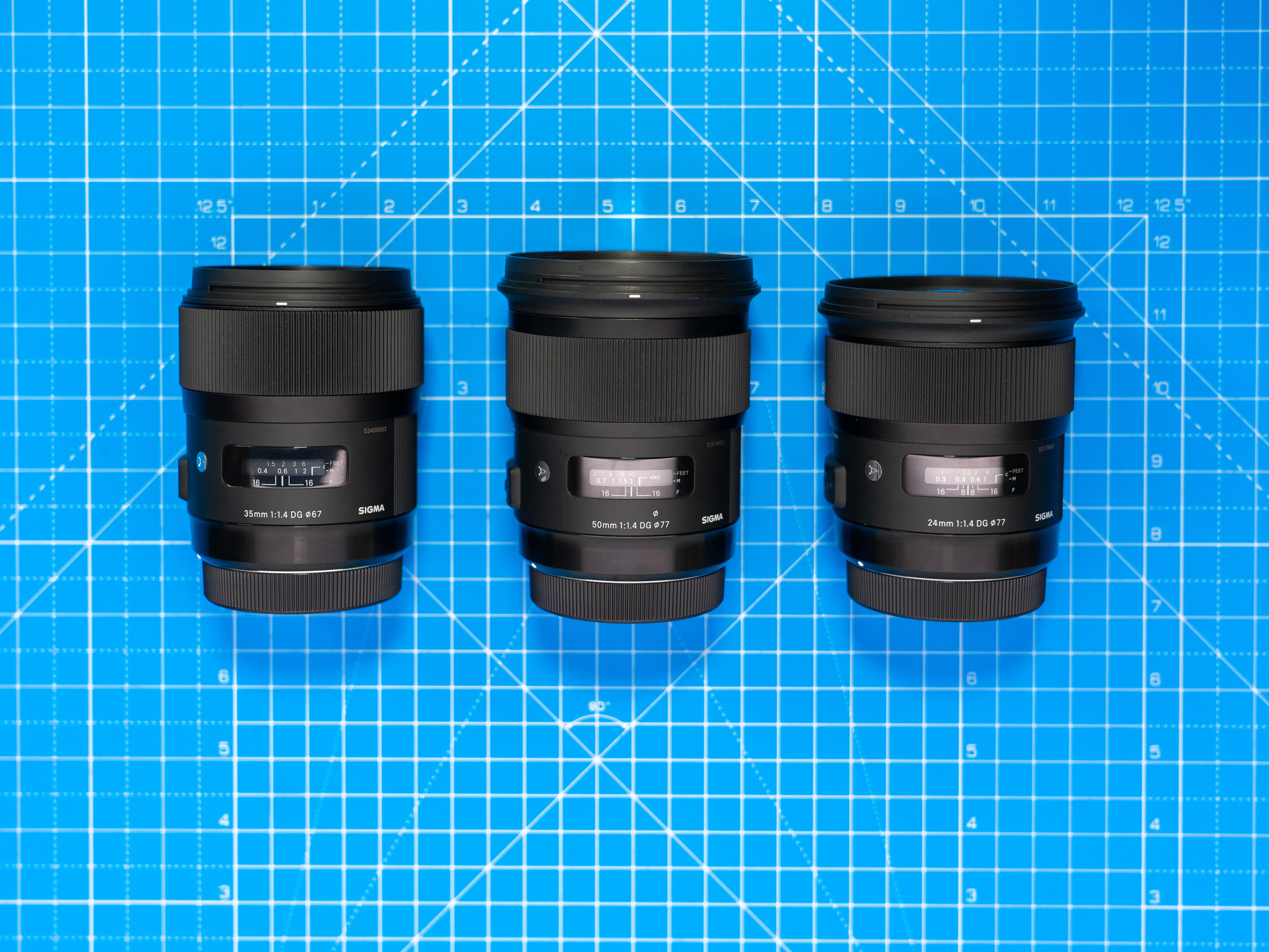 Camera Lenses on Graphing Board · Free Stock Photo