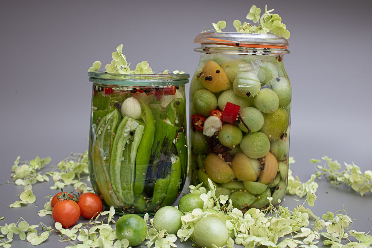 Lacto-Fermented Tomatoes