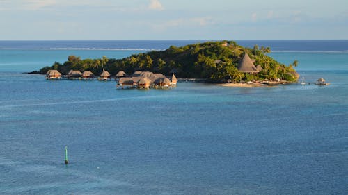 Island Beach Resort in the Middle of the Sea