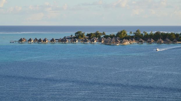Matira Beach sunset — Bora Bora