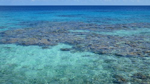 Surface of Turquoise Water 