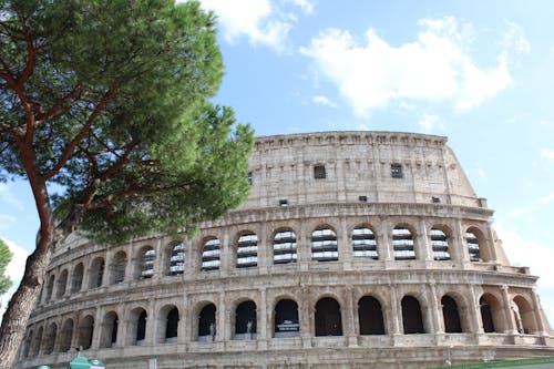 Colosseum, flavian amfi tiyatro, görülecek yer içeren Ücretsiz stok fotoğraf