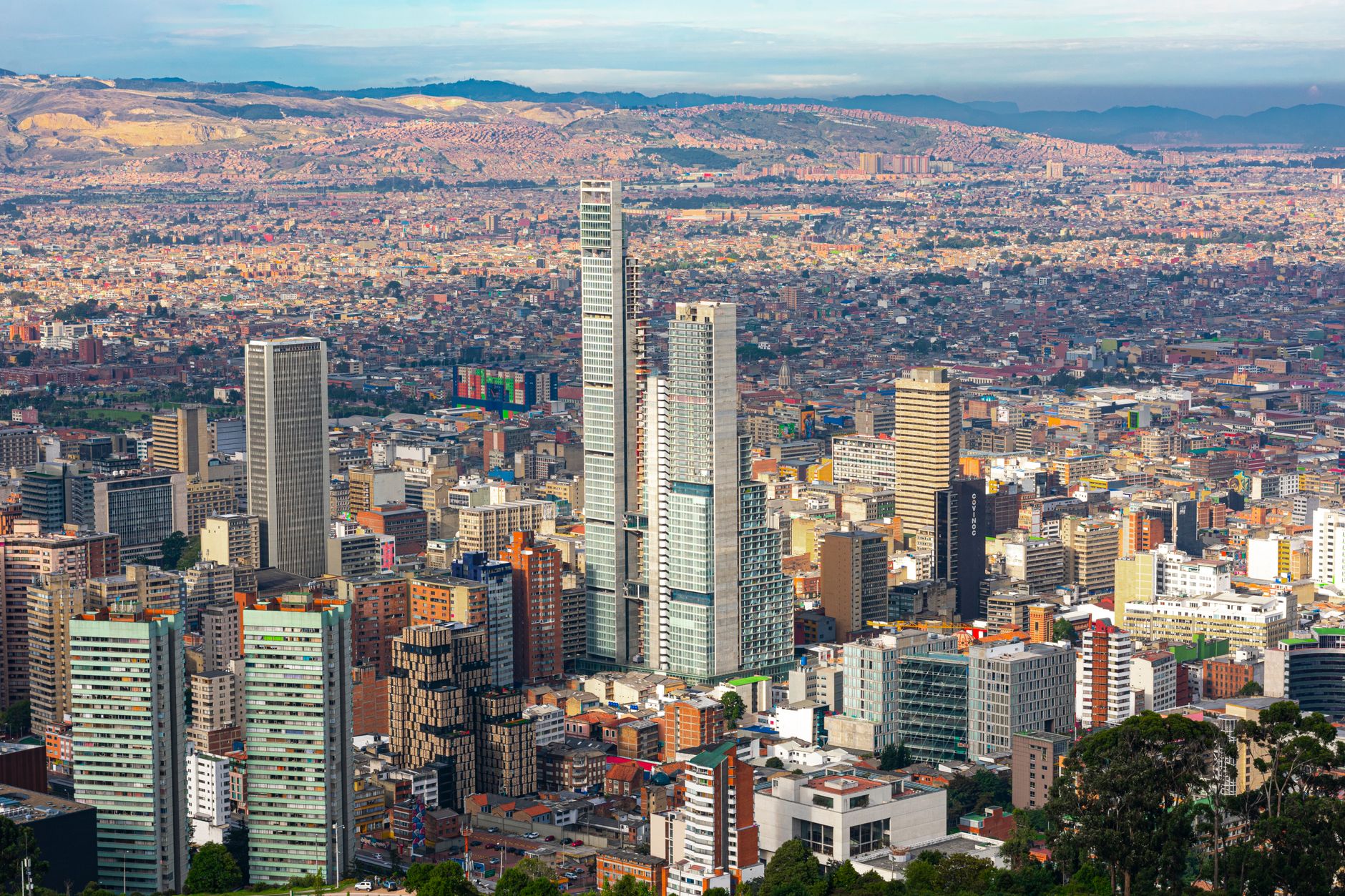 Bogotá skyline
