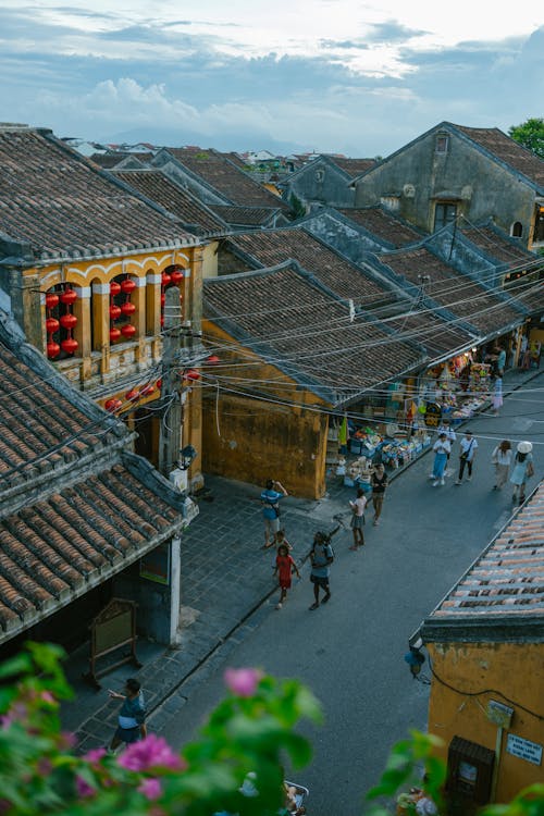 People Walking on Street