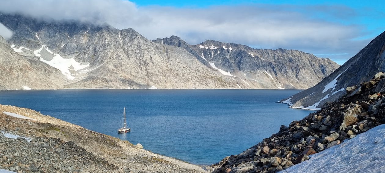 Základová fotografie zdarma na téma člun, fjord, grónsko