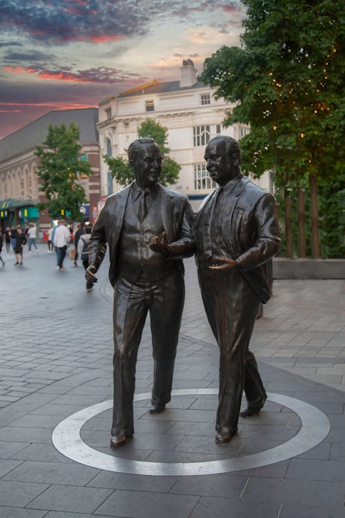 The Sir John and Cecil Moores Sculpture in Liverpool, England