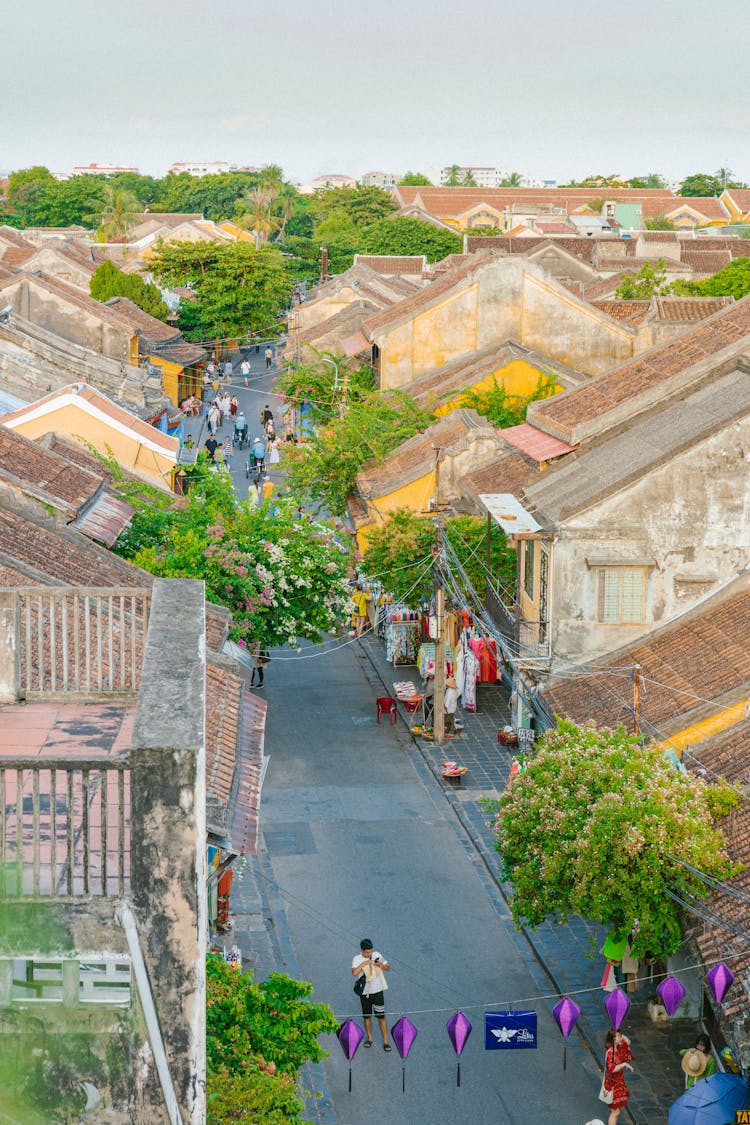 People Walking On Concrete Road