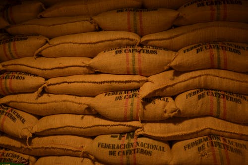 咖啡豆, 哥倫比亞, 堆疊 的 免費圖庫相片