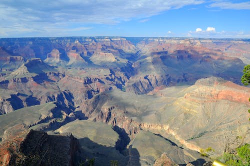 Grand Canyon Under Blue Sky