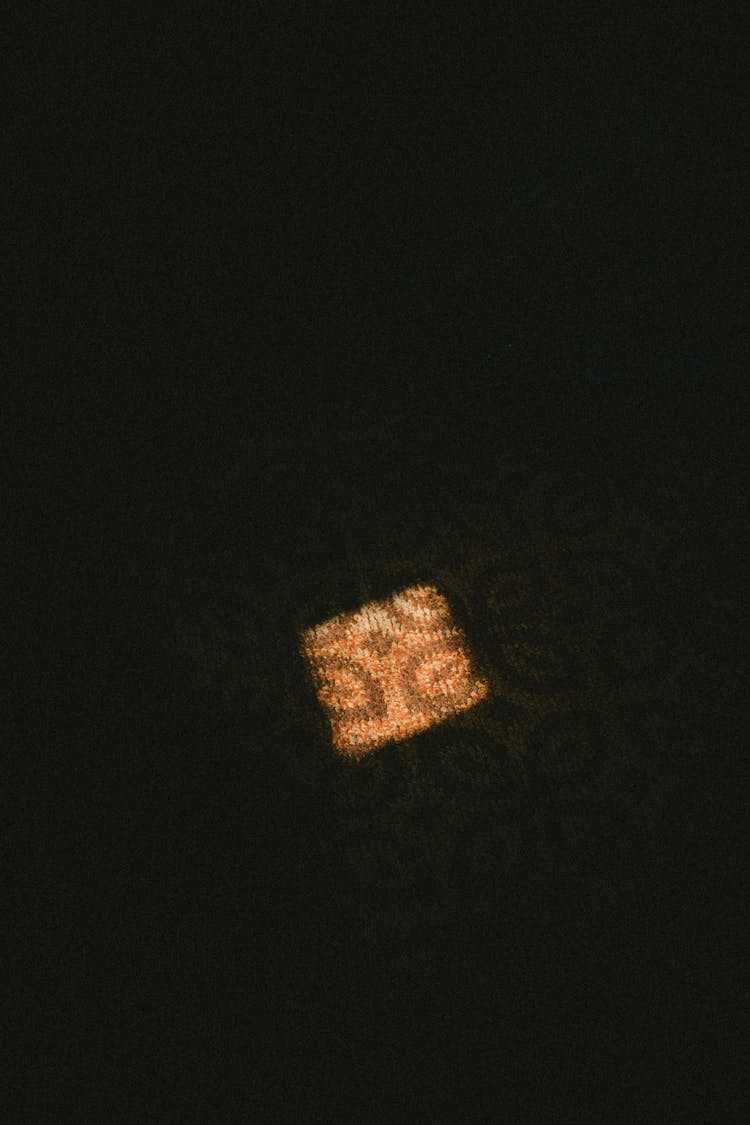 Square Of Sunlight On A Rug