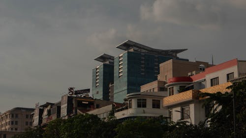 Immagine gratuita di città, colori del tramonto, edificio