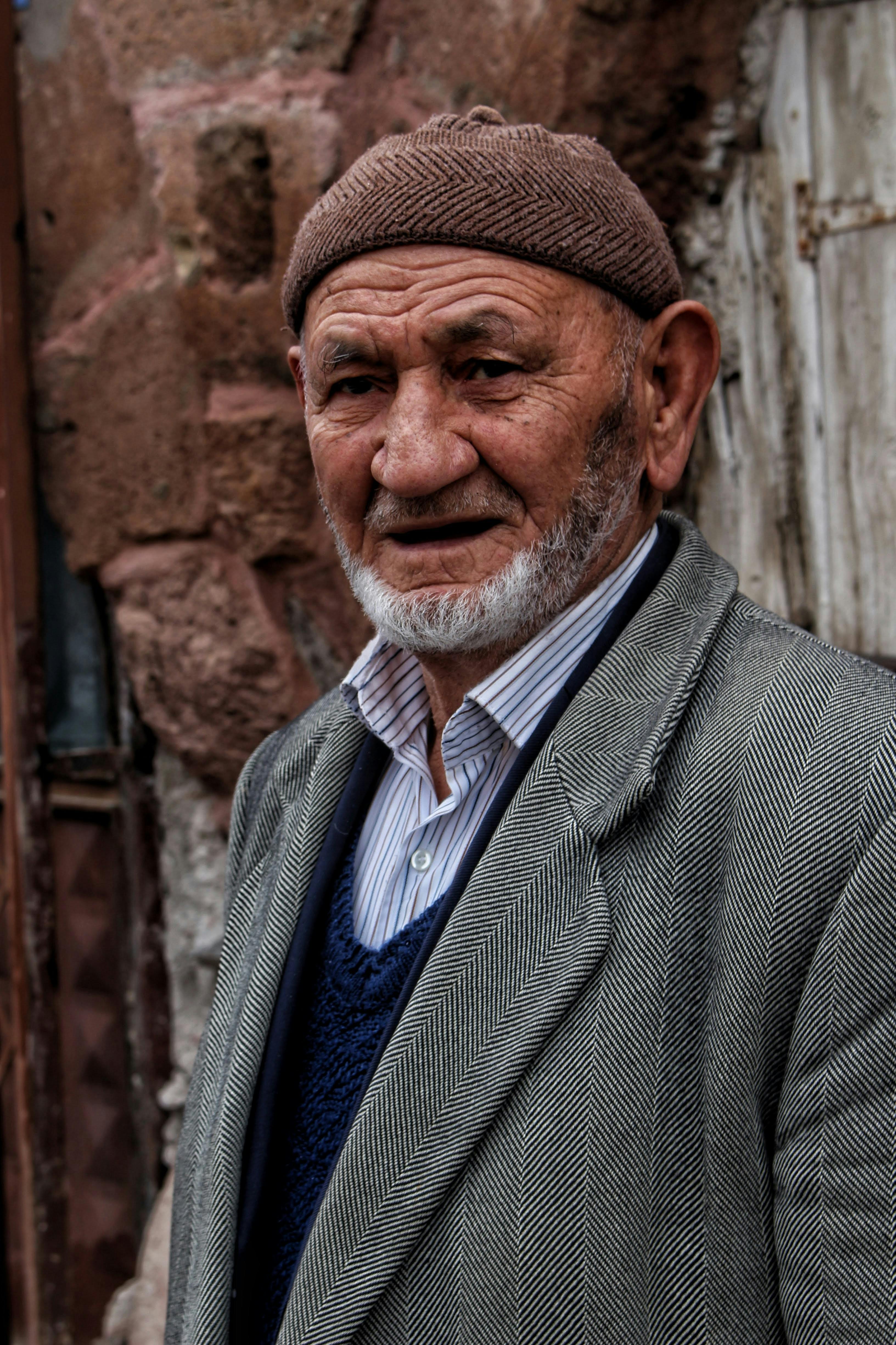 Portrait of Elderly Man · Free Stock Photo