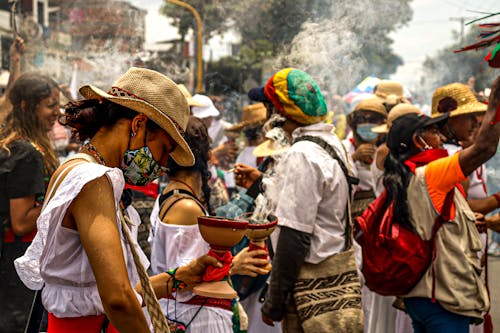 Foto profissional grátis de amontoado, celebração, cerimônia