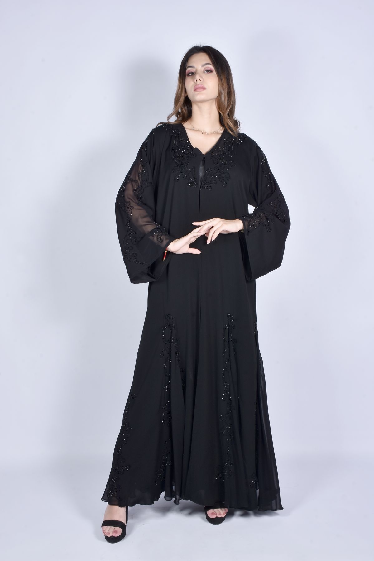 Black Nida Abaya