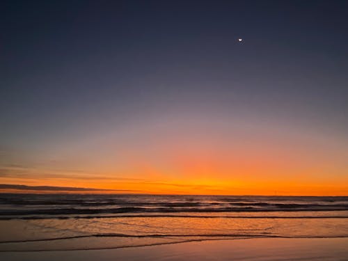 doğa, gün batımı, plaj içeren Ücretsiz stok fotoğraf