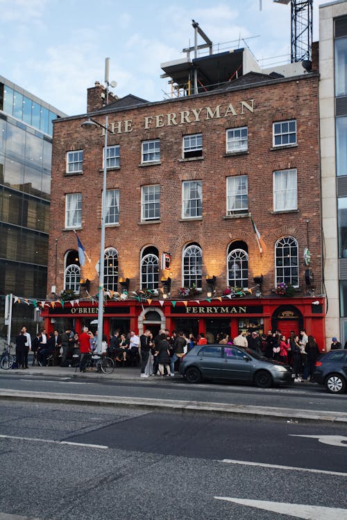 Exterior of a Brick Building in Dublin