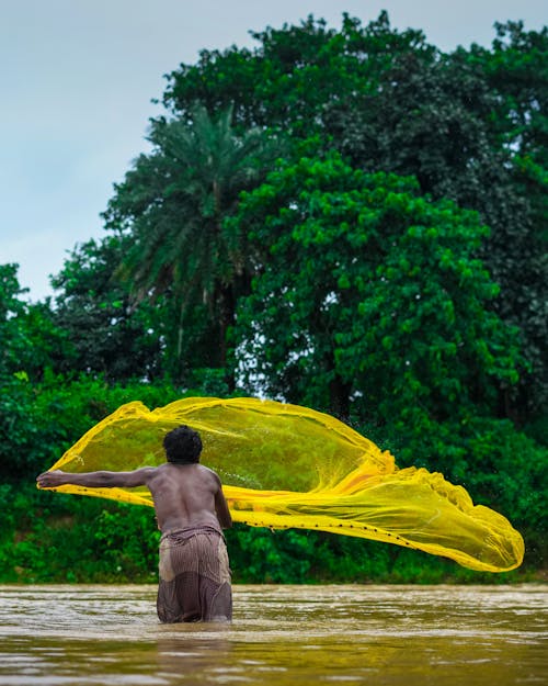 半裸, 印度, 向上丟 的 免費圖庫相片