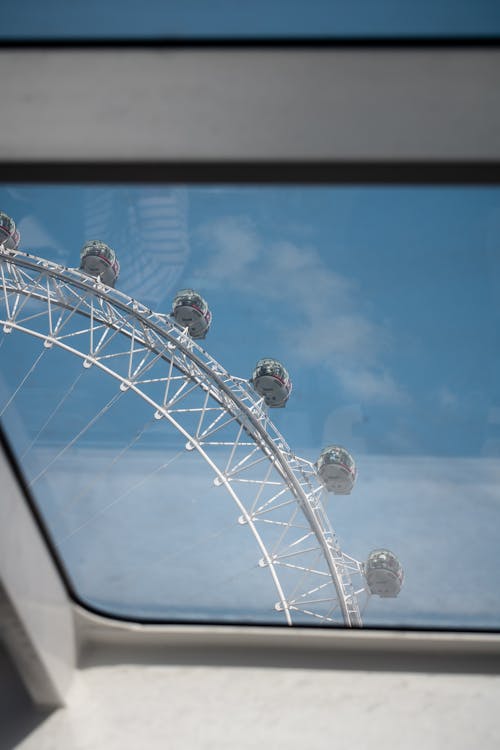 Ferris Wheel Under Blue Sky