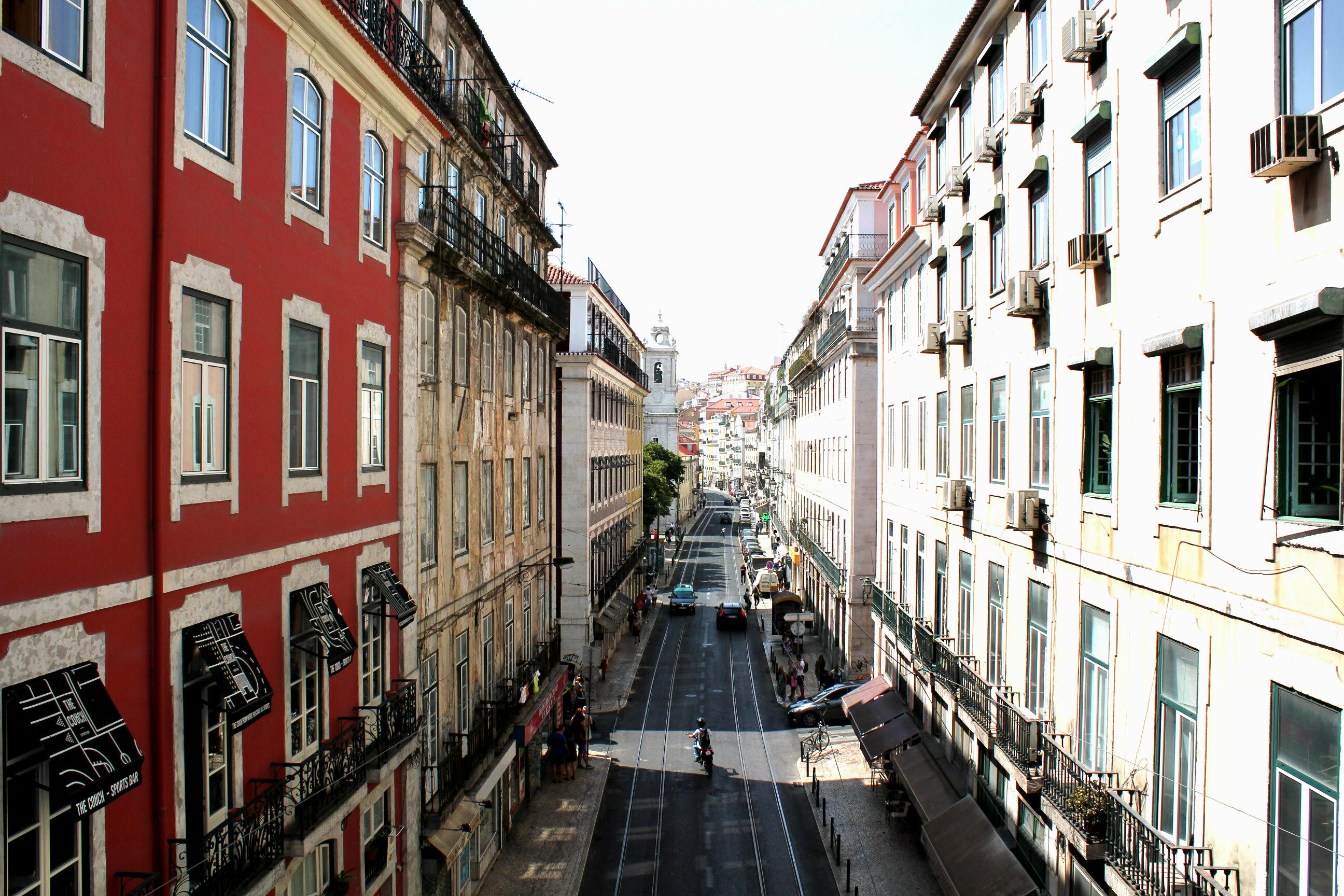 Free stock photo of #lisbon #city #colors #road #street