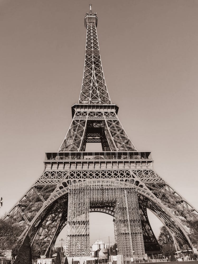 The Eiffel Tower In Paris 