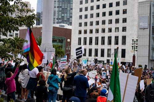 People Protesting