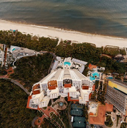 Bird's Eye View of Buildings