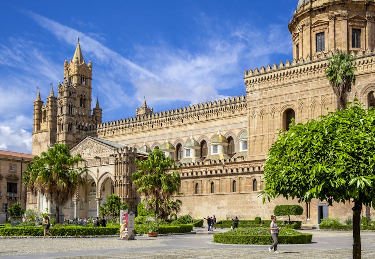 The Palermo Cathedral In Italy