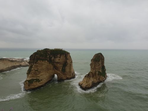 Free Raouche Rock Stock Photo