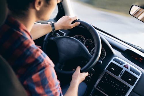 Man Inside Vehicle