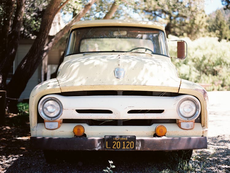 Car With California License Plates